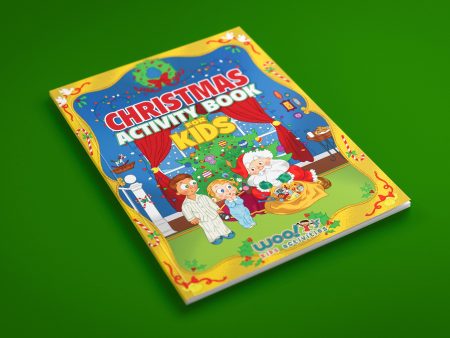 Christmas Activity Book for Kids Supply