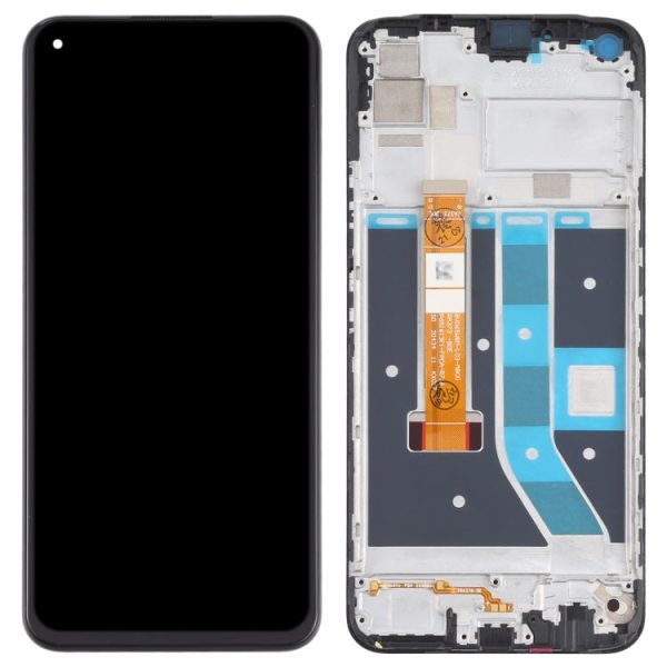 LCD Screen and Digitizer Full Assembly With Frame for OPPO Realme 7i   Realme C17 RMX2101 RMX2103 Online Sale