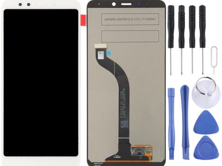 TFT LCD Screen for Xiaomi Redmi 5 with Digitizer Full Assembly(White) Sale