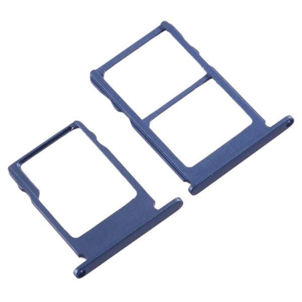 SIM Card Tray + SIM Card Tray + Micro SD Card Tray for Nokia 5   N5 TA-1024 TA-1027 TA-1044 TA-1053 (Blue) Hot on Sale