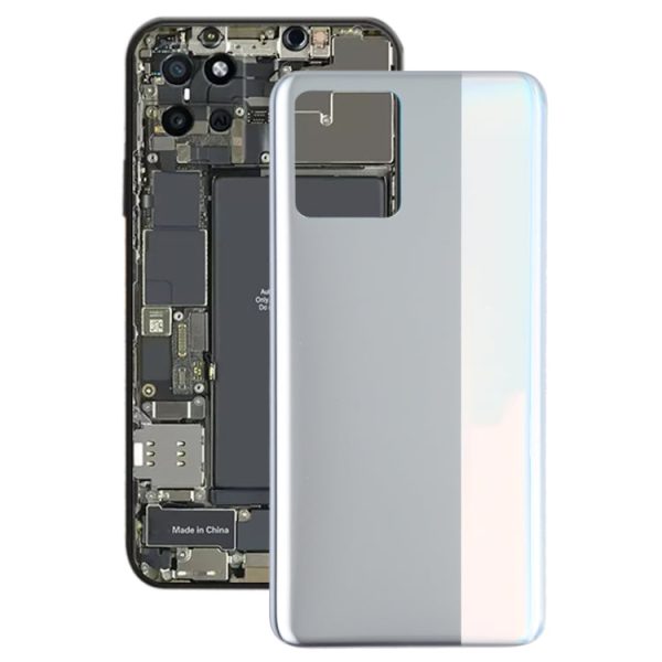 For OPPO Realme 8 4G RMX3085 Battery Back Cover (Silver) For Discount