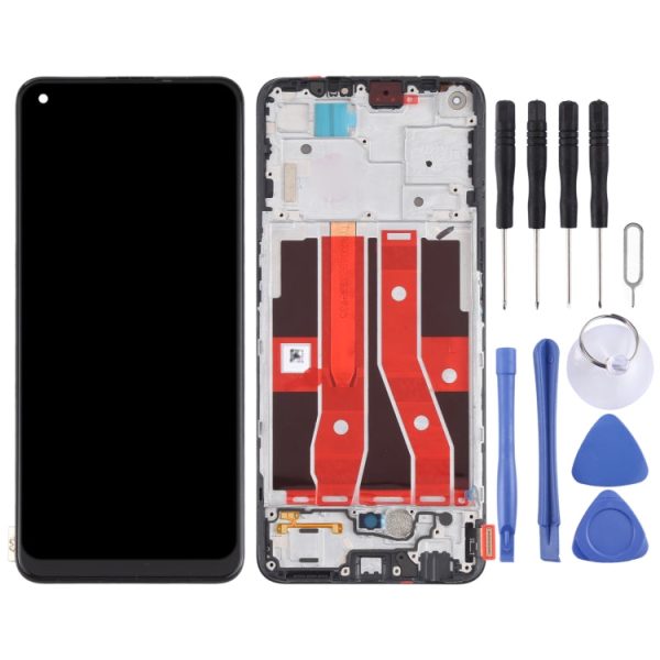 Original LCD Screen and Digitizer Full Assembly With Frame for OPPO Reno4 SE PEAT00 PEAM00 Sale