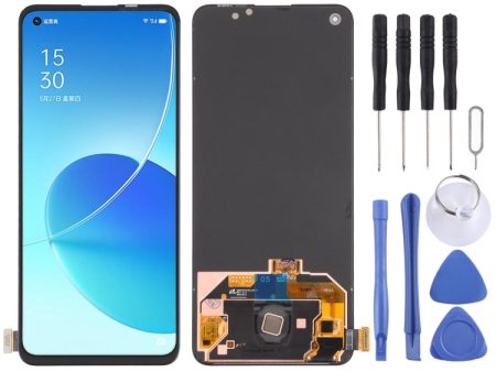 Original LCD Screen and Digitizer Full Assembly for OPPO Reno6 5G PEQM00 CPH2251 Online now