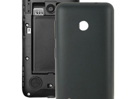 Solid Color Plastic Battery Back Cover for Nokia Lumia 530 Rock M-1018 RM-1020(Black) Discount