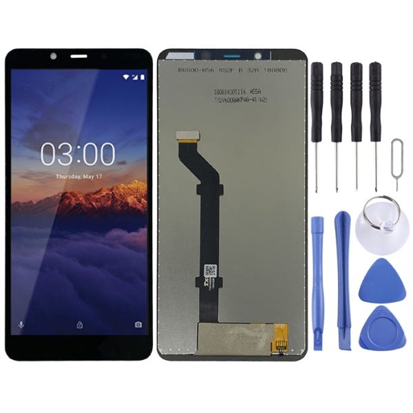 TFT LCD Screen for Nokia 3.1 Plus with Digitizer Full Assembly (Black) Online Sale