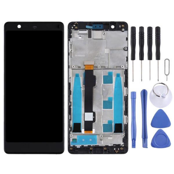 TFT LCD Screen for Nokia 5.1 TA-1061 TA-1075 TA-1076 TA-1088 TA-1081 Digitizer Full Assembly with Frame (Black) Online Hot Sale