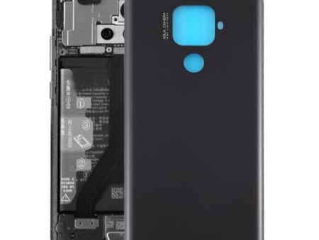 Back Cover for Huawei Mate 30 Lite(Black) on Sale