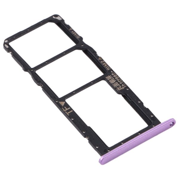 SIM Card Tray + SIM Card Tray + Micro SD Card Tray for Huawei Y8s (Purple) Hot on Sale