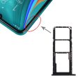 SIM Card Tray + SIM Card Tray + Micro SD Card Tray for Huawei Enjoy 10e   Honor Play 9A (Black) Supply