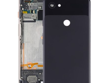 Battery Back Cover with Camera Lens & Side Keys for Google Pixel 3a XL(Black) For Cheap