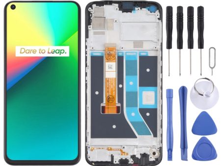 LCD Screen and Digitizer Full Assembly With Frame for OPPO Realme 7i   Realme C17 RMX2101 RMX2103 Online Sale