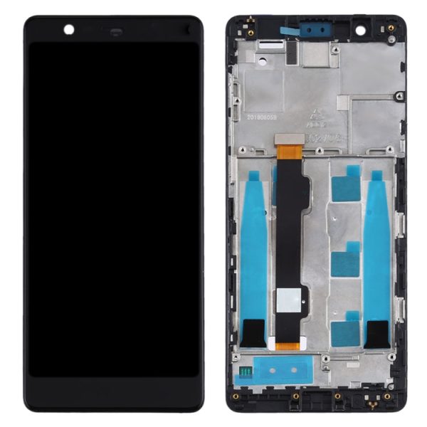 TFT LCD Screen for Nokia 5.1 TA-1061 TA-1075 TA-1076 TA-1088 TA-1081 Digitizer Full Assembly with Frame (Black) Online Hot Sale