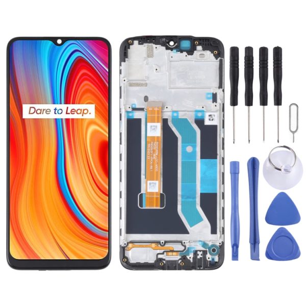 LCD Screen and Digitizer Full Assembly With Frame for OPPO Realme C3   C3i RMX2027 RMX2020 RMX2021 For Cheap