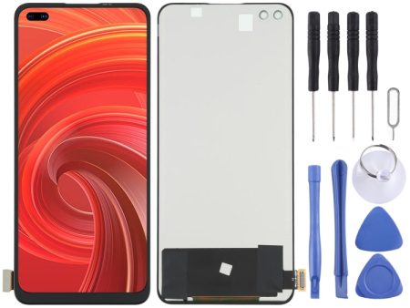 TFT Material LCD Screen and Digitizer Full Assembly (Not Supporting Fingerprint Identification) for OPPO Realme X50 Pro 5G   OnePlus Nord RMX2075 RMX2071 RMX2076 For Discount