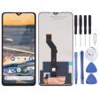 TFT LCD Screen for Nokia 5.3 TA-1227   TA-1229   TA-1223   TA-12234 with Digitizer Full Assembly (Black) Supply