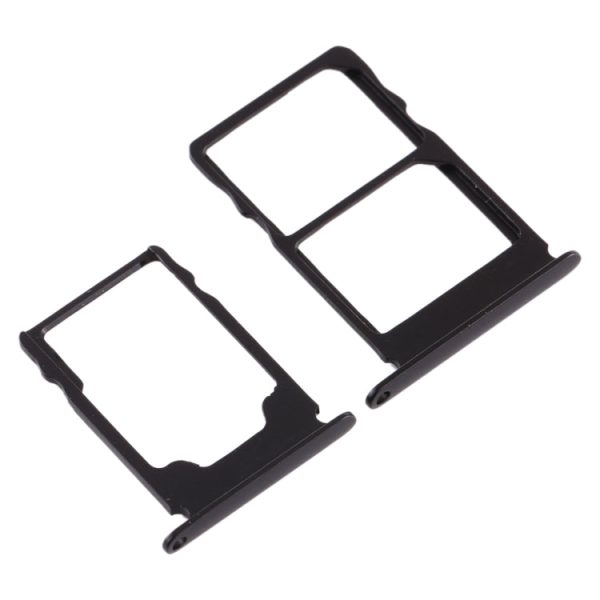 SIM Card Tray + SIM Card Tray + Micro SD Card Tray for Nokia 3.1 TA-1049 TA-1057 TA-1063 TA-1070 (Black) Online Sale