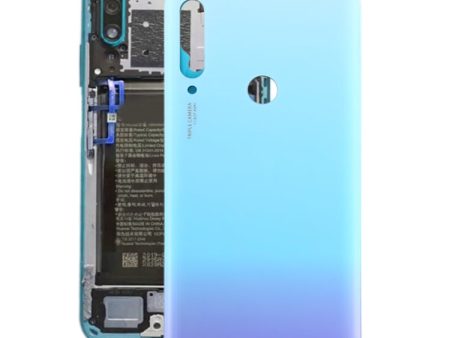 Back Cover for Huawei Enjoy 10 Plus(Blue) Online Sale