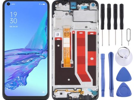 Original LCD Screen and Digitizer Full Assembly With Frame for OPPO A53 4G CPH2127 CPH2131 Hot on Sale