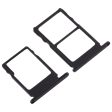 SIM Card Tray + SIM Card Tray + Micro SD Card Tray for Nokia 5   N5 TA-1024 TA-1027 TA-1044 TA-1053 (Black) Fashion