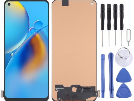 TFT Material LCD Screen and Digitizer Full Assembly (Not Supporting Fingerprint Identification) for OPPO F19   F19 Pro   F19 Pro+ 5G CPH2219 CHP2219 CPH2285 CPH2213 For Discount