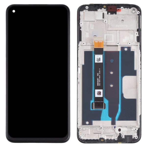 Original LCD Screen and Digitizer Full Assembly With Frame for OPPO Realme V13 5G For Discount