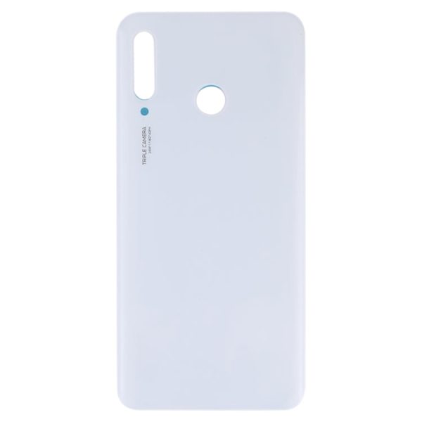 Battery Back Cover for Huawei P30 Lite (24MP)(White) on Sale