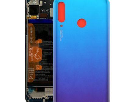 Battery Back Cover for Huawei P30 Lite (48MP)(Blue) For Sale