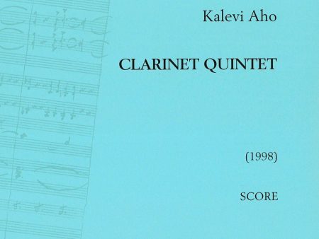 Clarinet Quintet for clarinet and string quartet - Score Discount