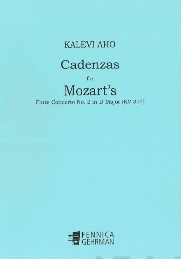 Cadenzas for Flute Concerto No. 2 In D Major (KV 314) by W.A. Mozart Cheap