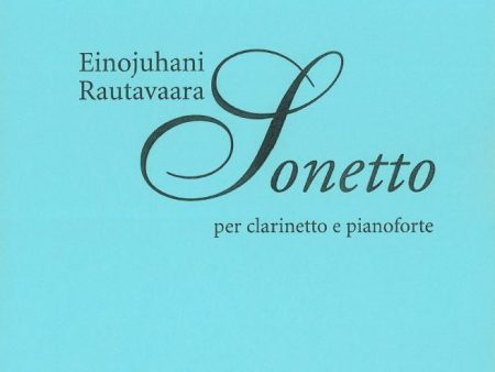 Sonetto for clarinet and piano Cheap