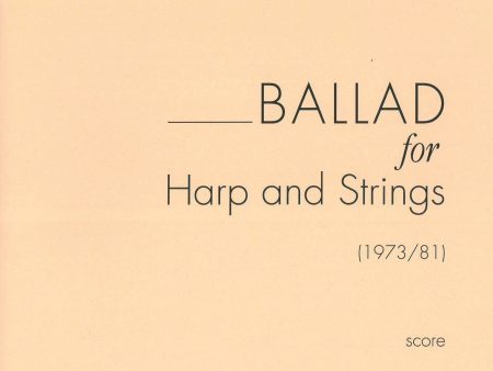 Ballad for Harp and Strings Sale